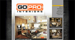 Desktop Screenshot of goprointeriors.com